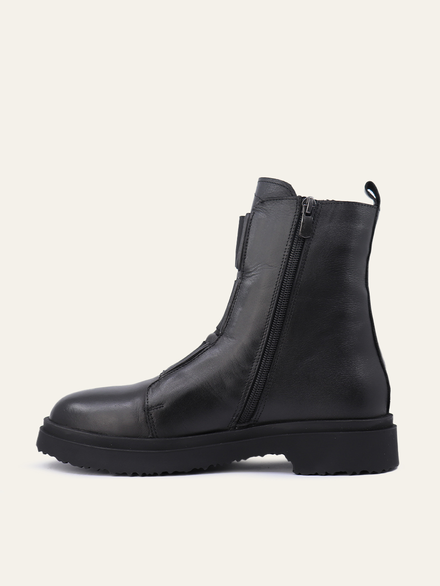 ELASTIC  FRONT ANKLE BOOTS — 5