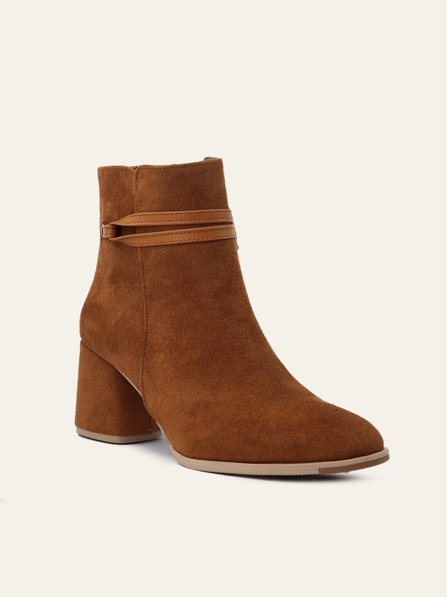 VELVET STRAP BOOTS — 3