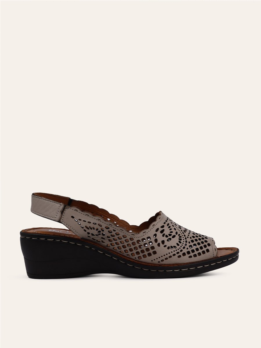 SOFT CUT WEDGE SANDALS