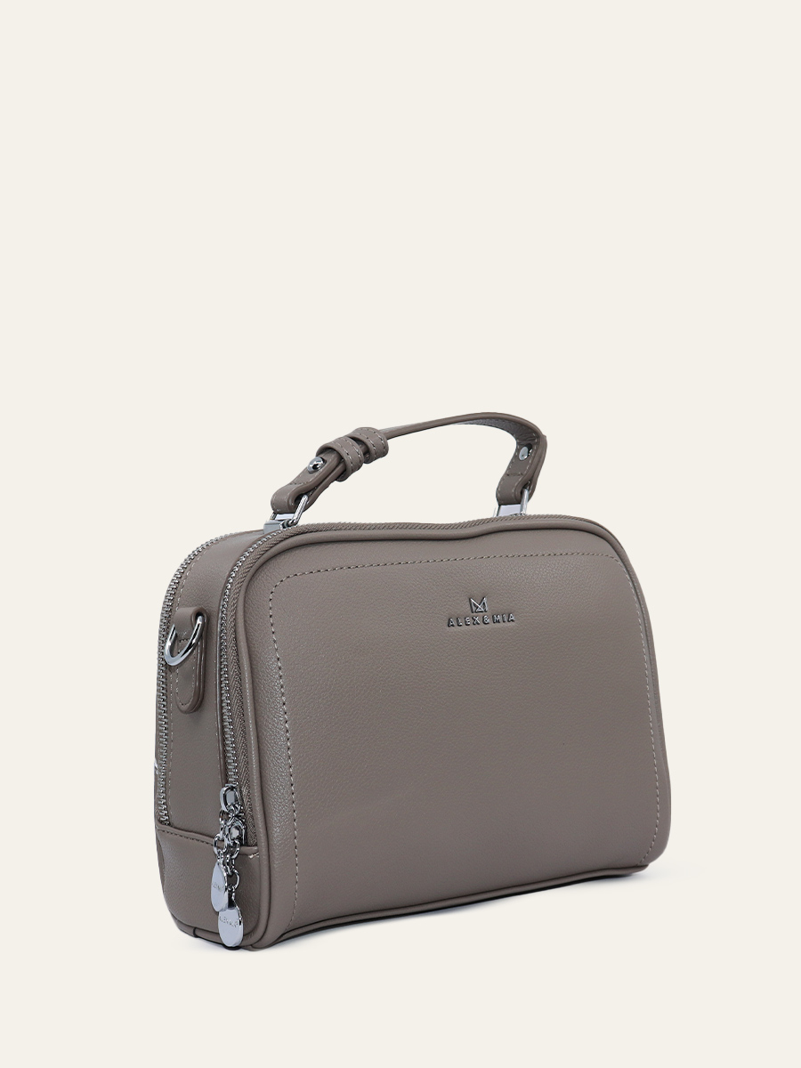 STRUCTURED TOP HANDLE BAG — 2