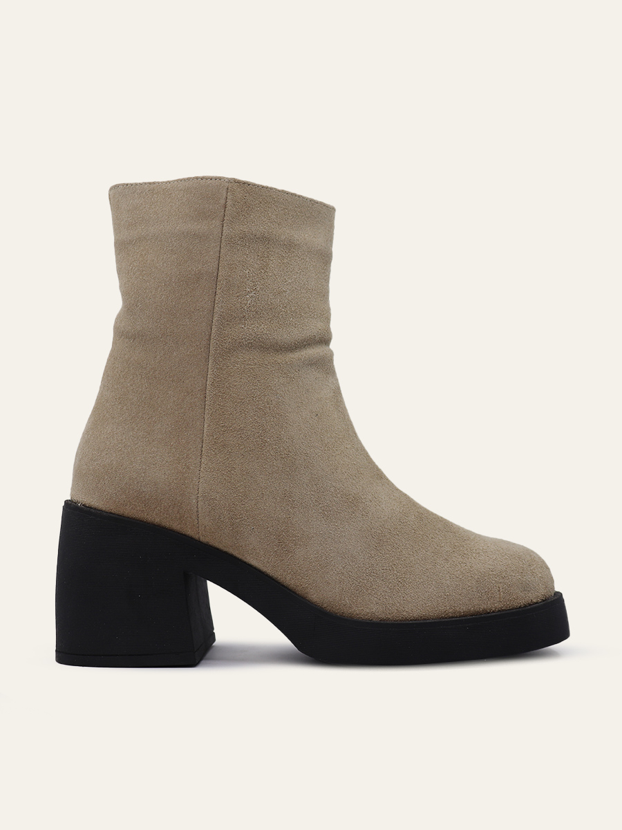 SOFT BLOCK HEEL BOOTS