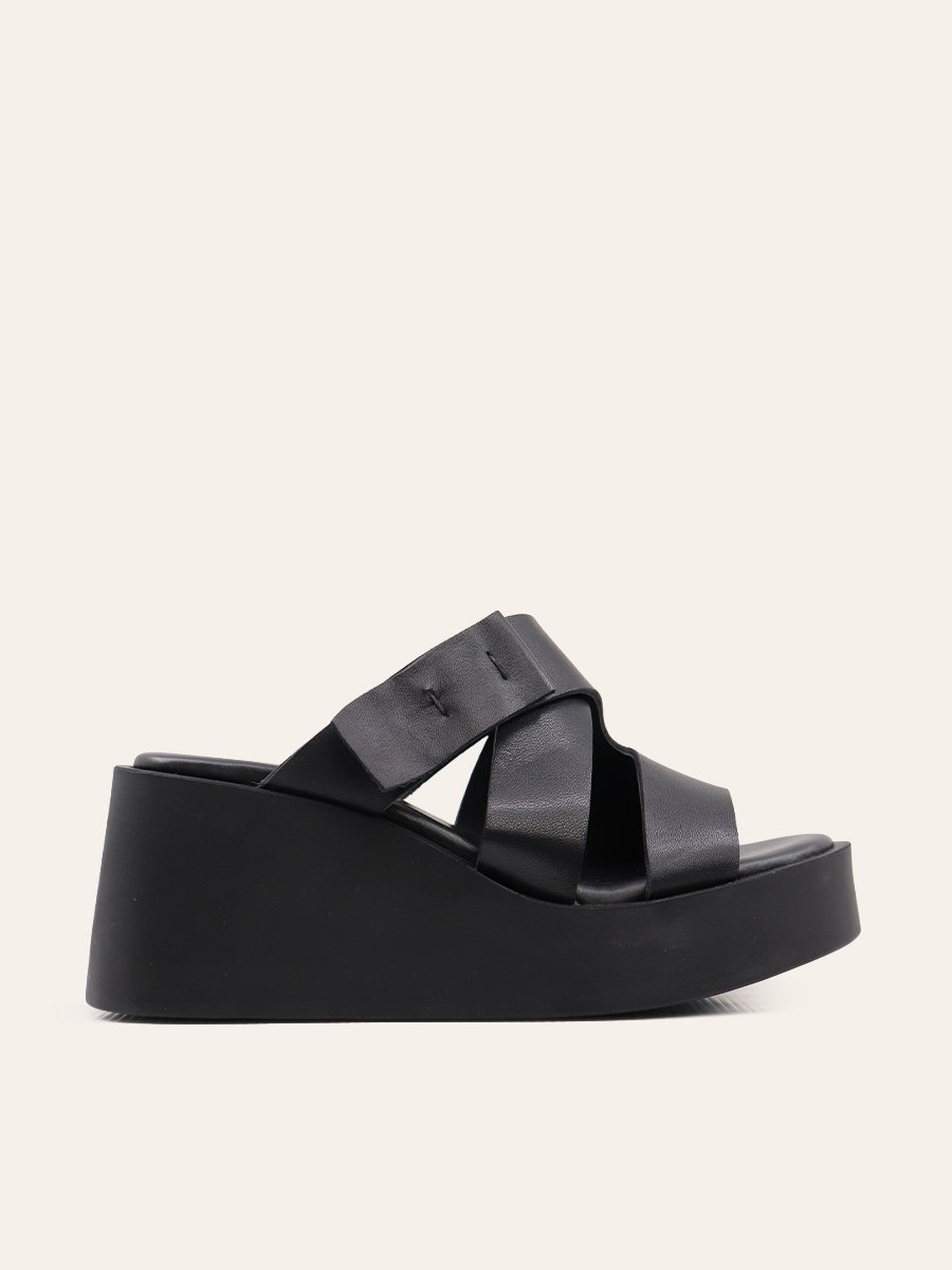 CROSS STRAP WEDGES