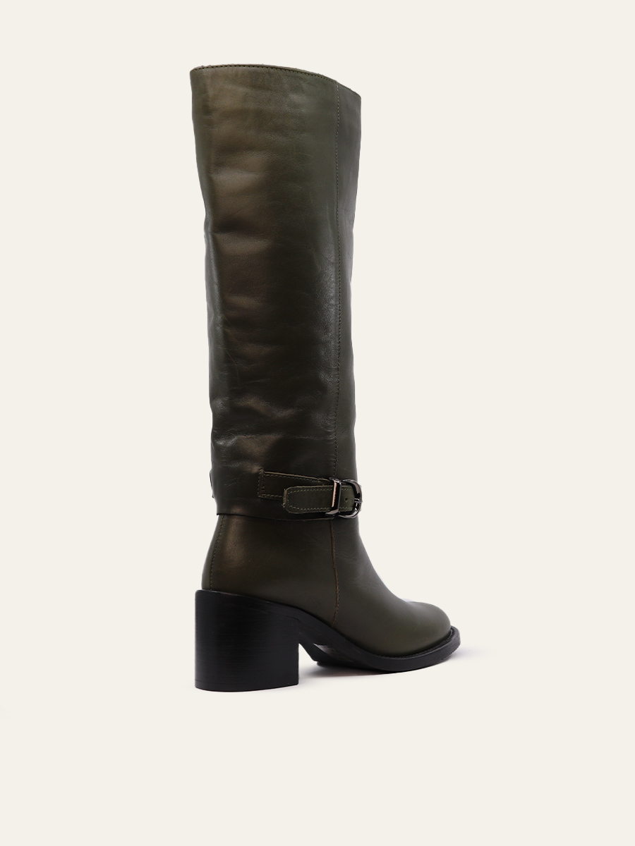 BELTED TALL BOOTS — 7