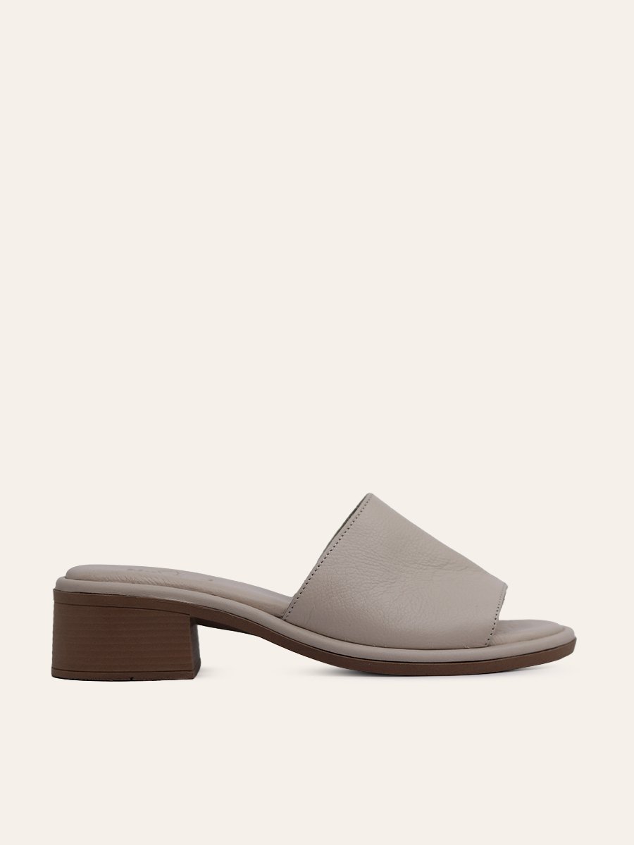 SOFT MINMAL MULE HEELS