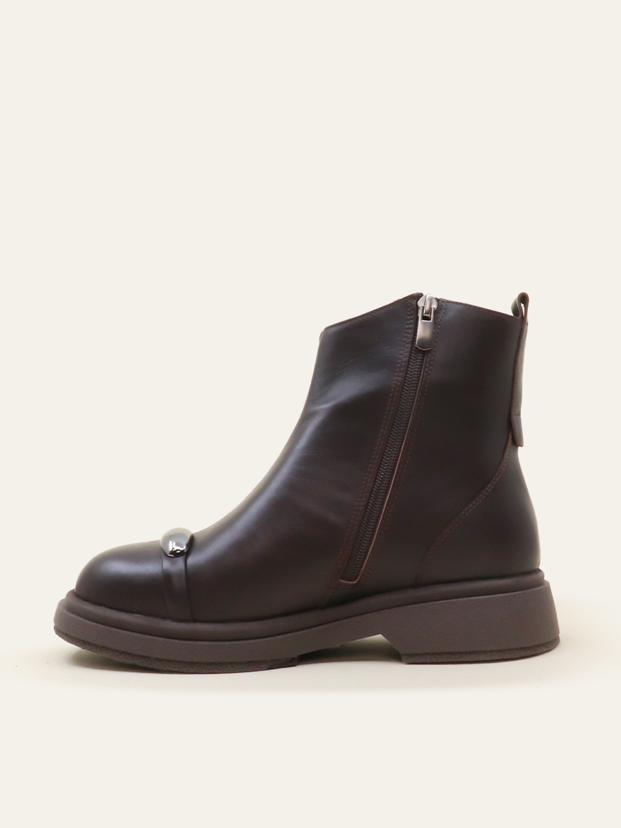 SCULPTED METAL-TOE BOOTS — 5