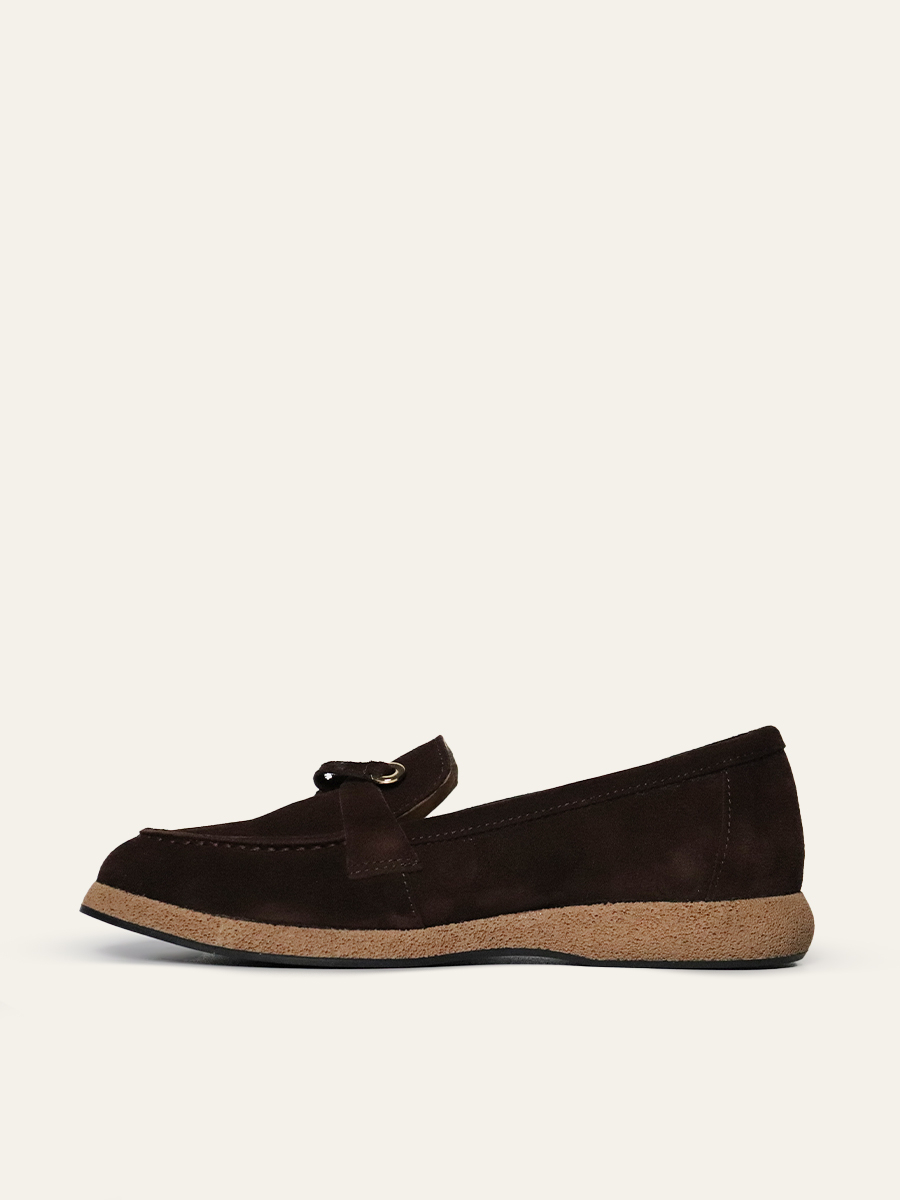 BOW DETAIL LOAFERS