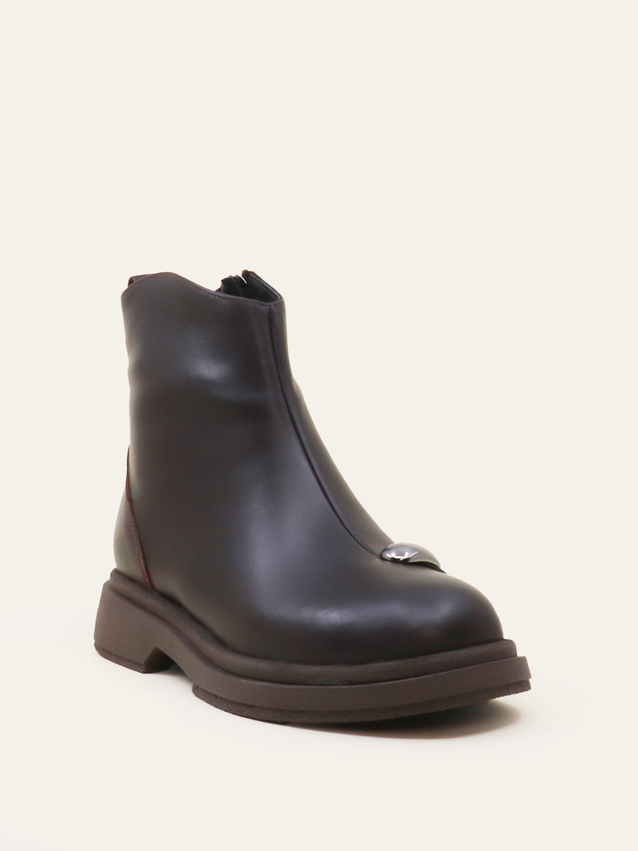 SCULPTED METAL-TOE BOOTS — 6
