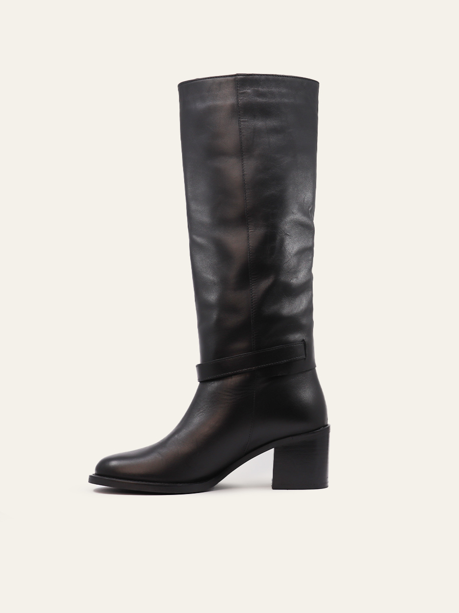 BELTED TALL BOOTS — 2