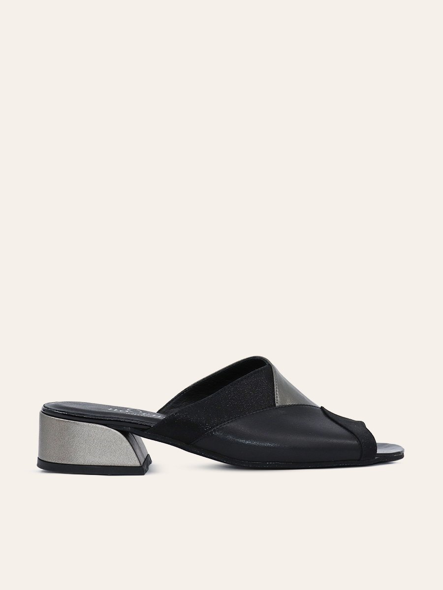 MINIMAL CONTRAST SLIDE HEELS