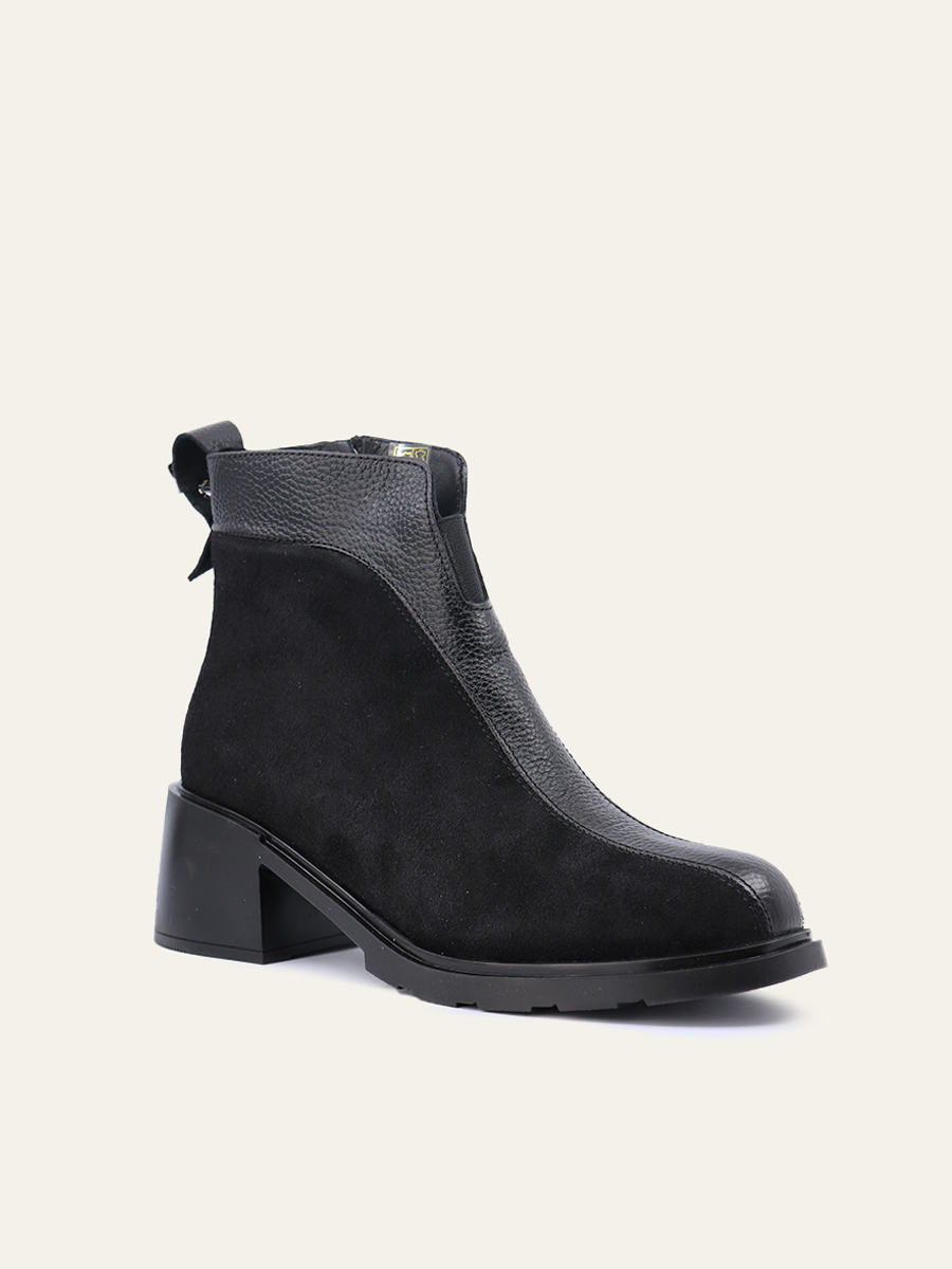 MODERN BLOCK HEEL BOOTS — 6