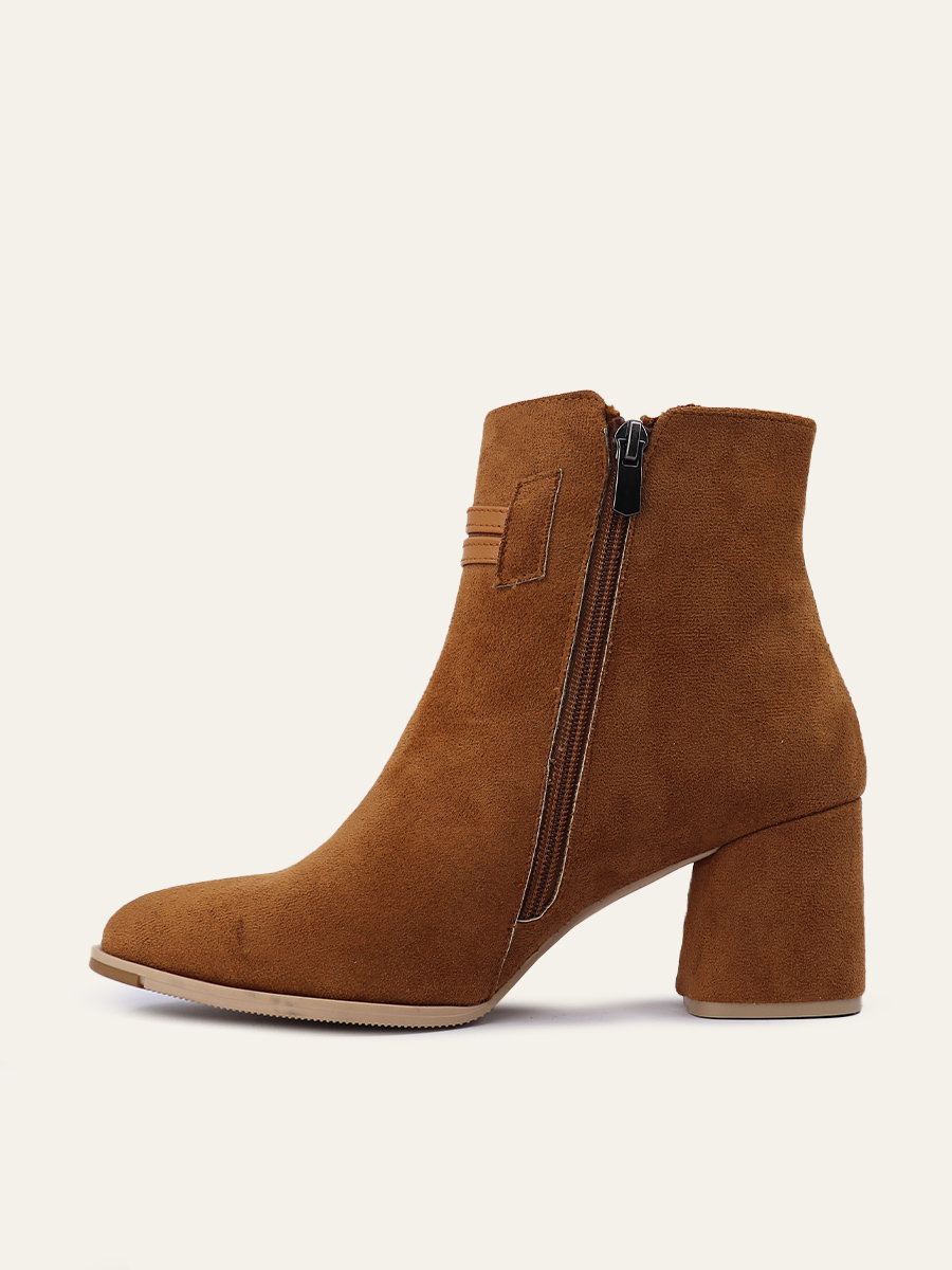 VELVET STRAP BOOTS — 2