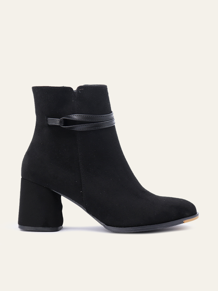VELVET STRAP BOOTS — 5