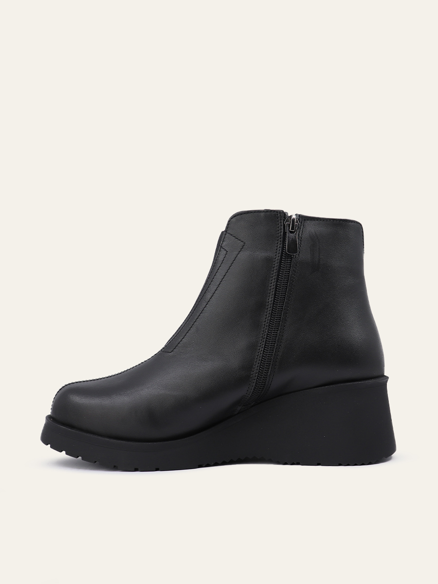 HIDDEN WEDGE ANKLE BOOTS — 5