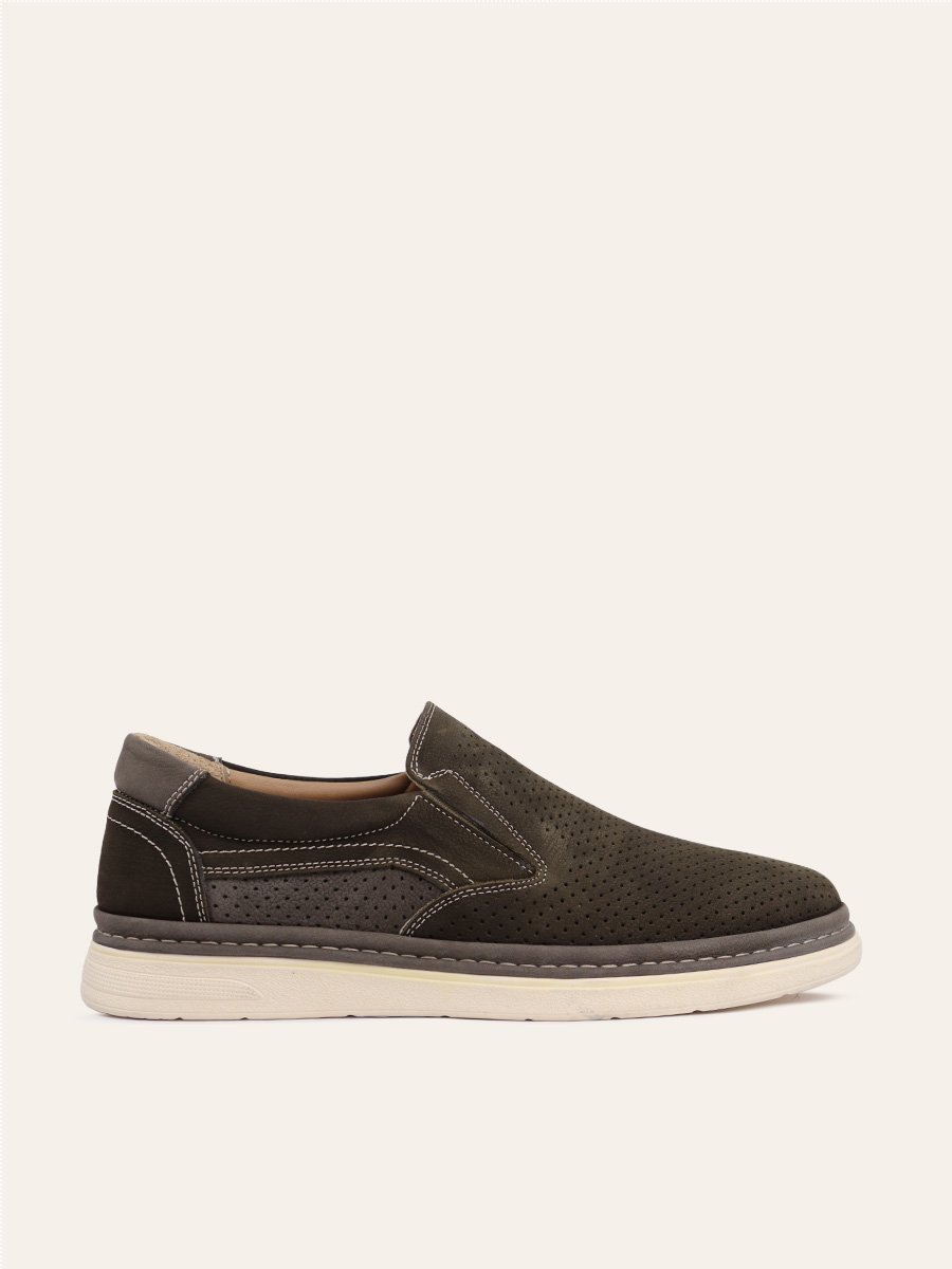 PERFORATED SLIP-ON SHOES