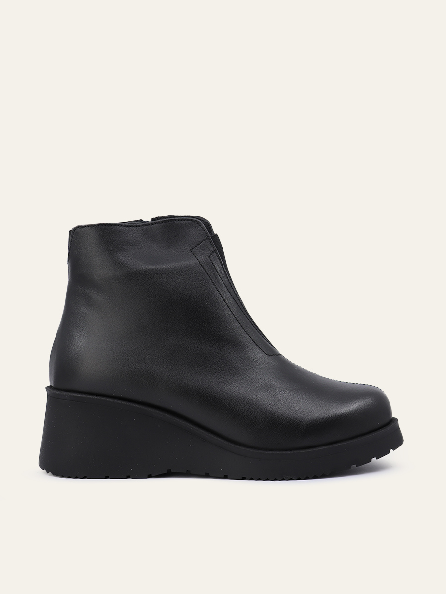 HIDDEN WEDGE ANKLE BOOTS — 4