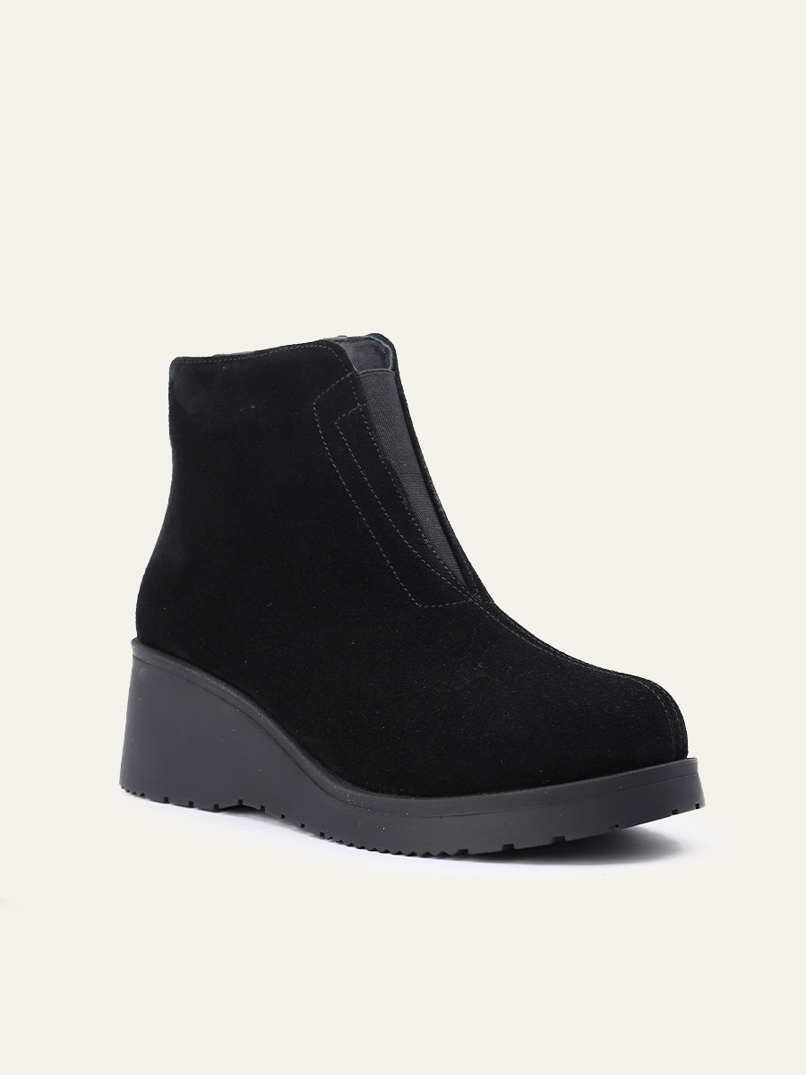 HIDDEN WEDGE ANKLE BOOTS — 2