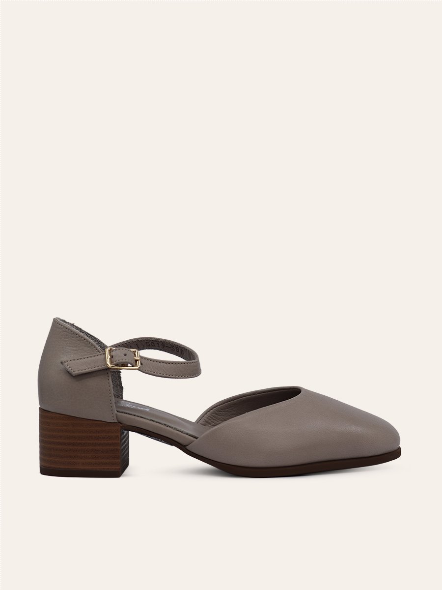 MINIMAL STRAP BLOCK HEELS