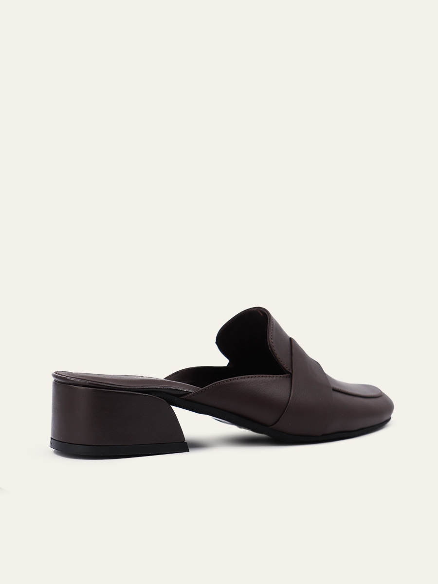 SCULPTED HEEL MULES — 3