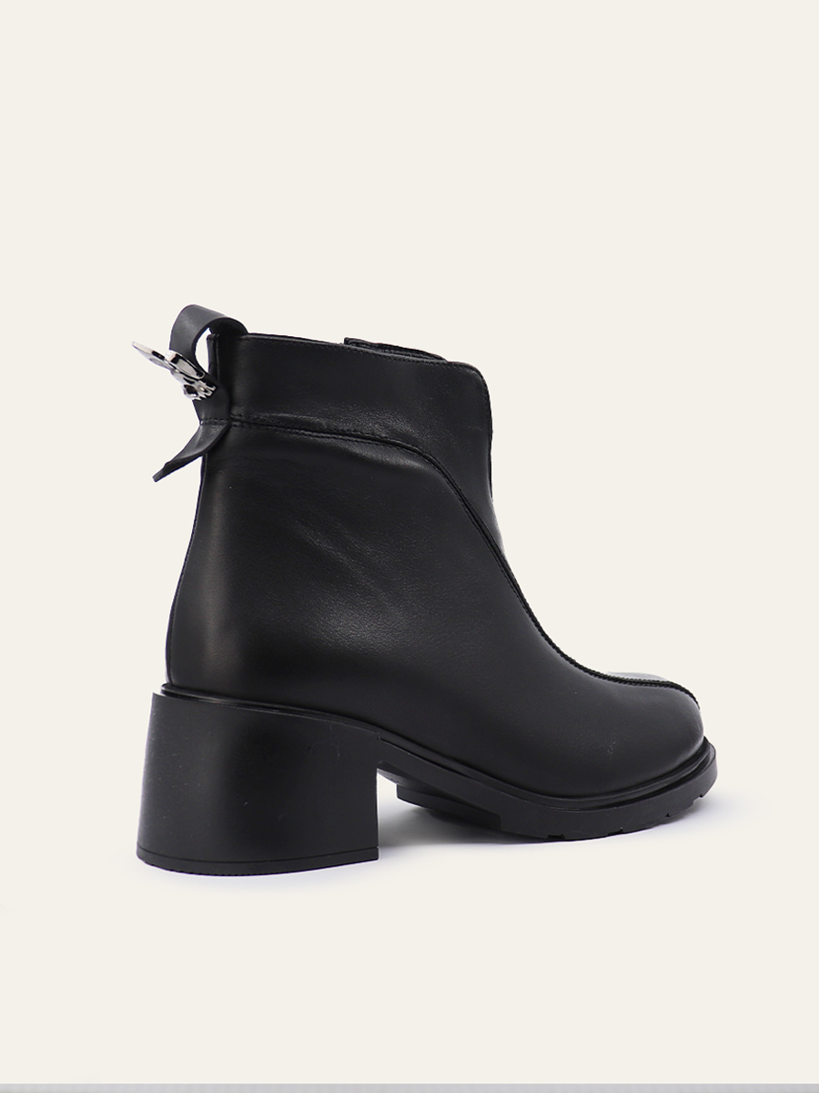 MODERN BLOCK HEEL BOOTS — 4