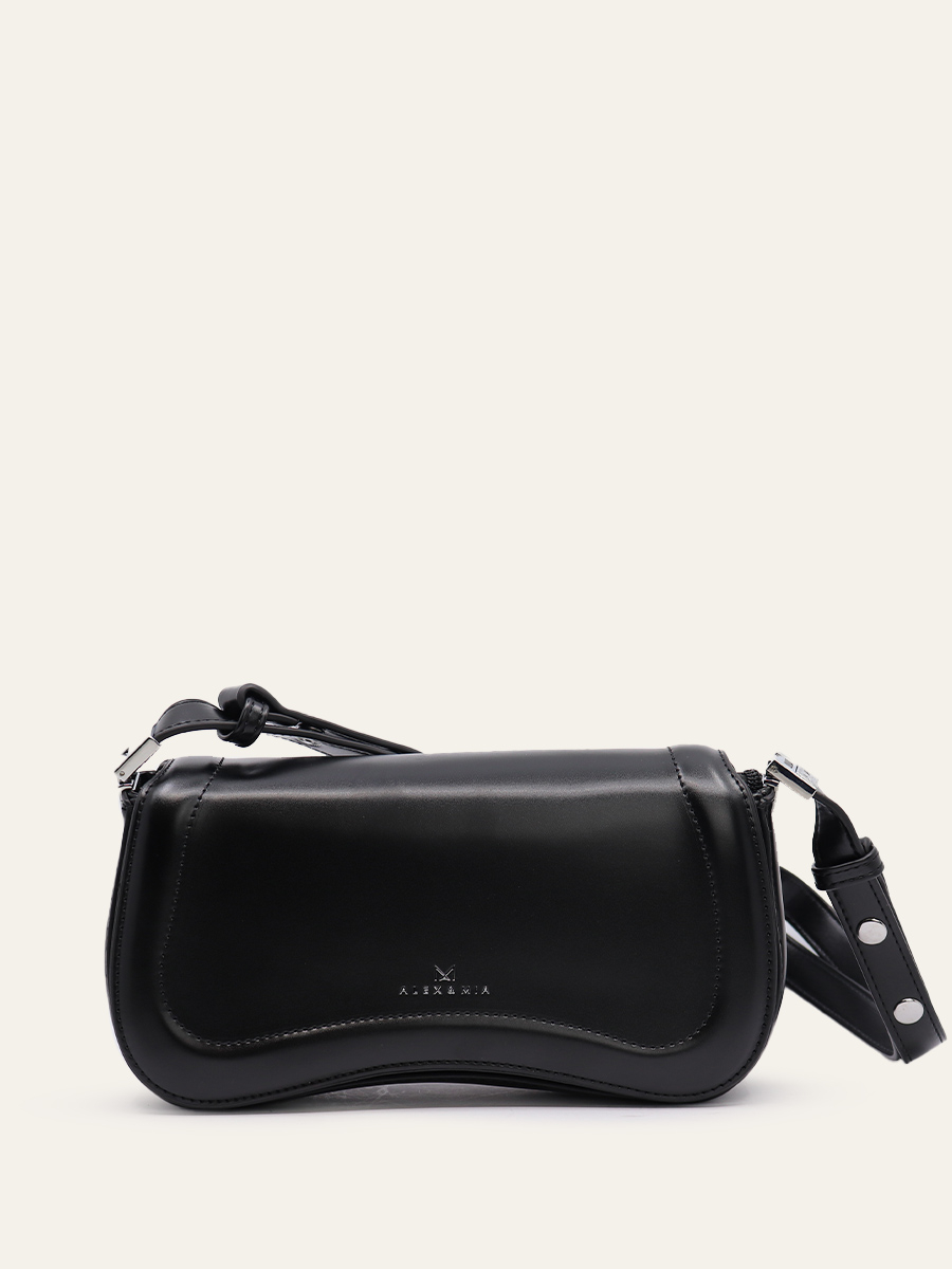 SOFT STRUCTURED SHOULDER BAG