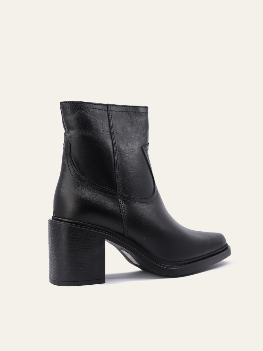BLOCK HEEL ANKLE BOOTS — 4