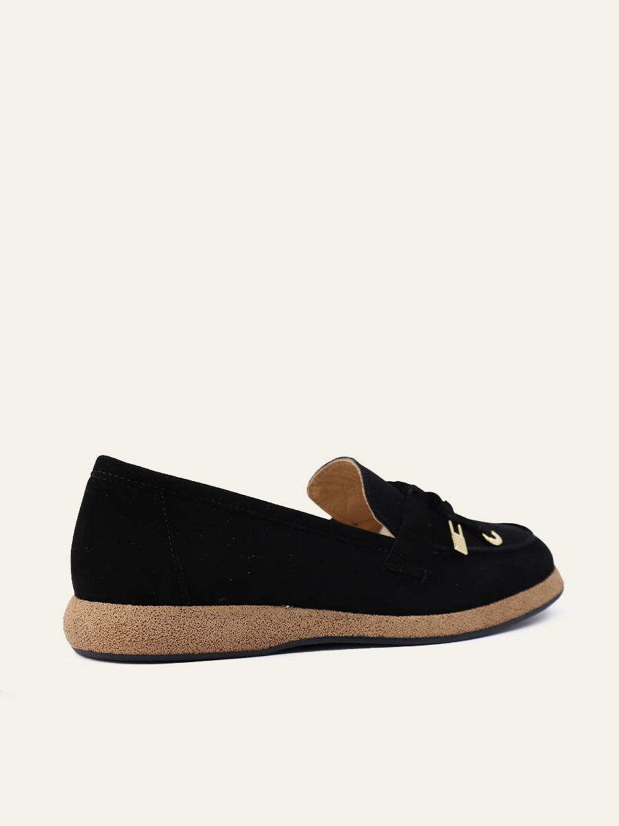 BOW DETAIL LOAFERS — 7