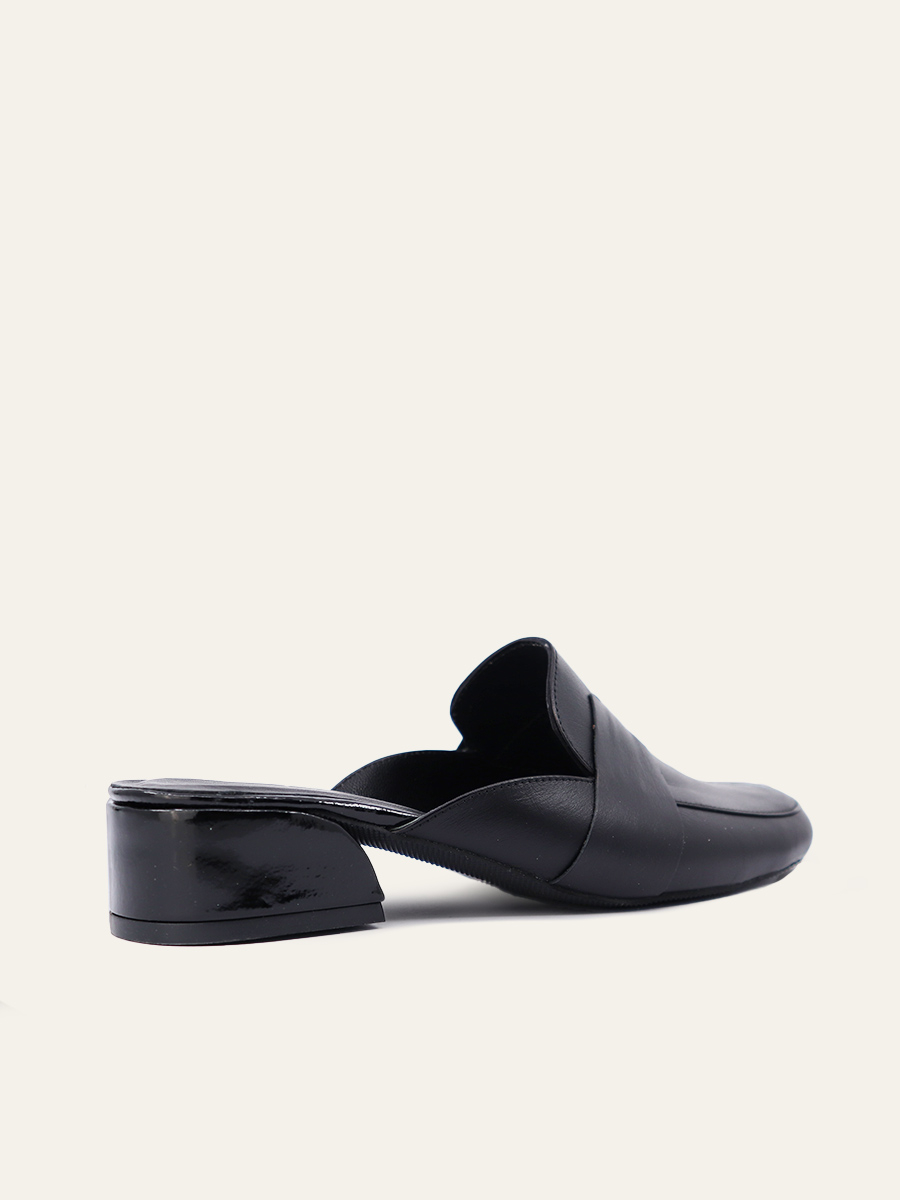 SCULPTED HEEL MULES — 7