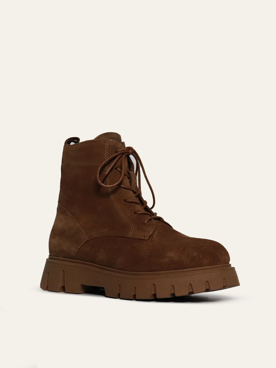 LACE-UP CHUNKY BOOTS — 4