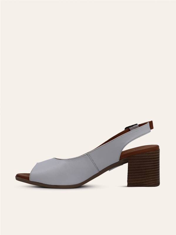 OPEN TOE SLINGBACK HEELS — 2