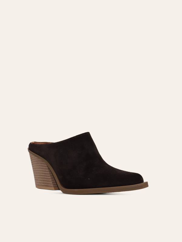STRUCTURED MULE HEELS — 3