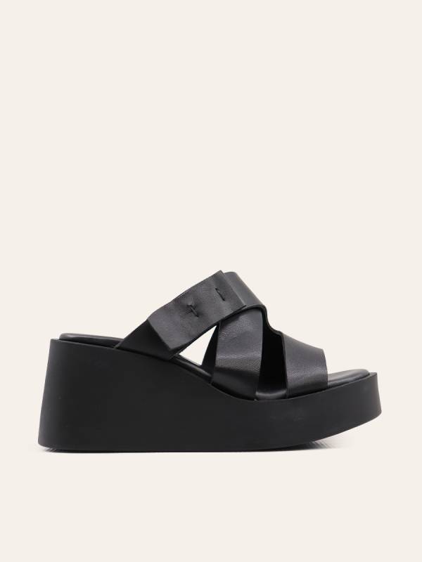 CROSS STRAP WEDGES — 1
