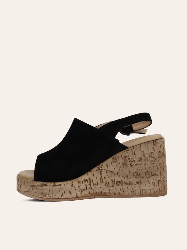 CORK PLATFORM SANDALS — 2
