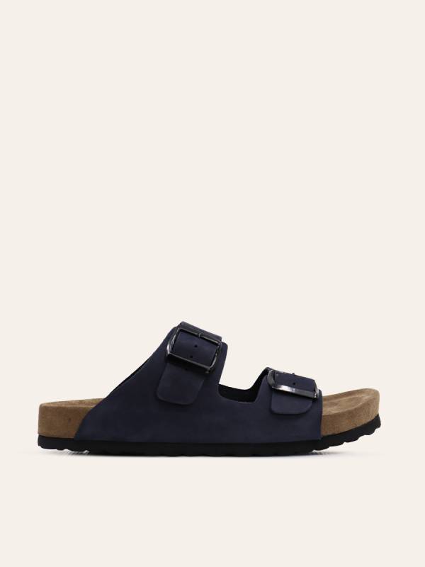 DOUBLE BUCKLE SLIDES