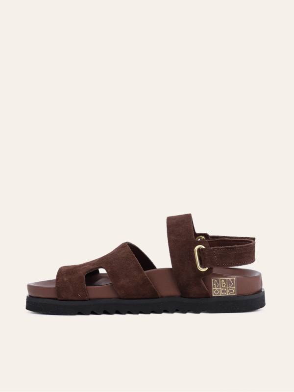 VELUR STRAP SANDALS — 2