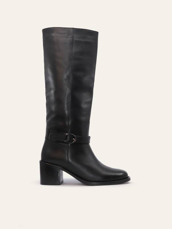 BELTED TALL BOOTS