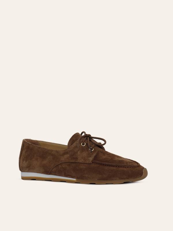 SUEDE CLASSIC LACE SHOES — 3