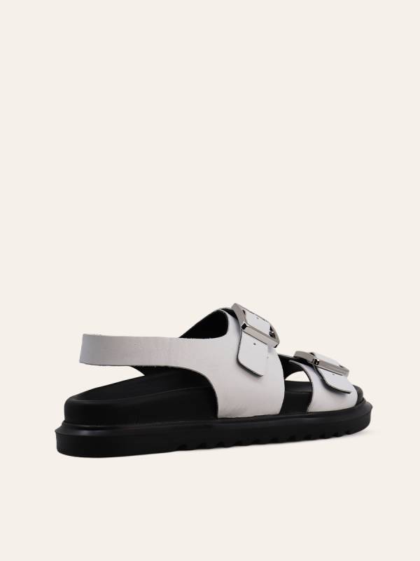 MINIMAL BUCKLE SANDALS — 4