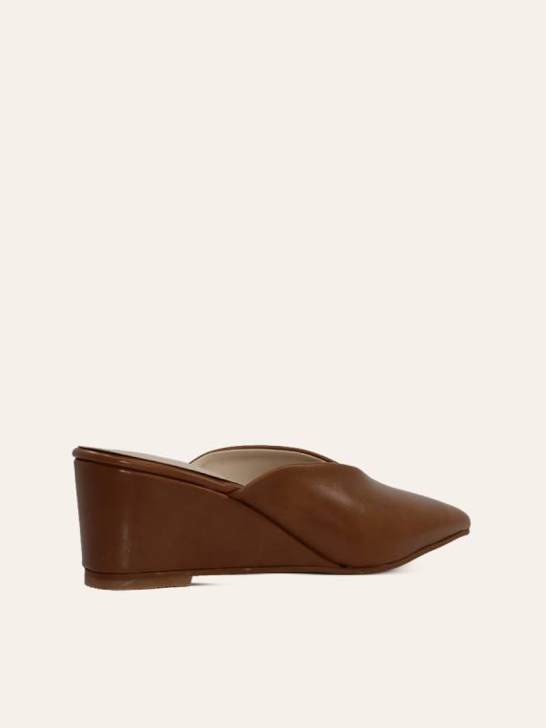 SCULPTED WEDGE MULES — 4
