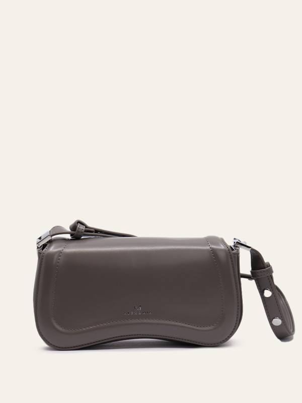 SOFT STRUCTURED SHOULDER BAG
