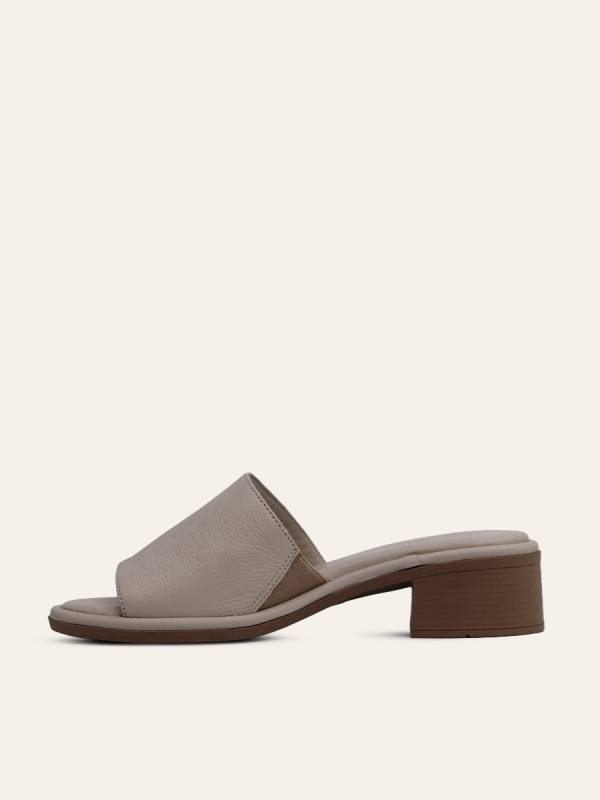 SOFT MINMAL MULE HEELS — 2