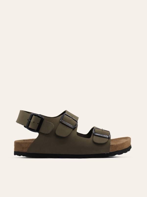 TRIPLE STRAP SANDALS