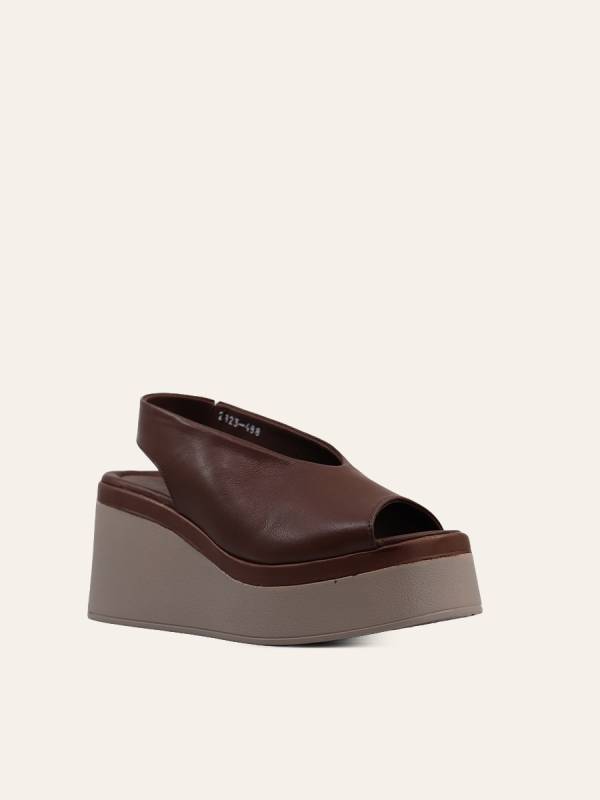 SLEEK PLATFORM SLINGBACK SANDALS — 3