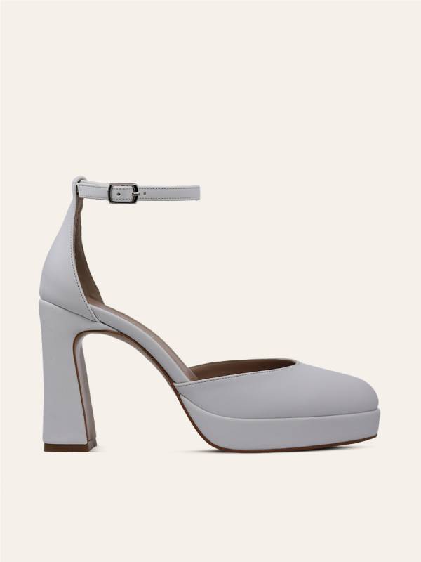 SCULPTED PLATFORM MARY JANE HEELS