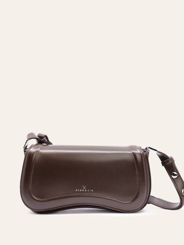 SOFT STRUCTURED SHOULDER BAG