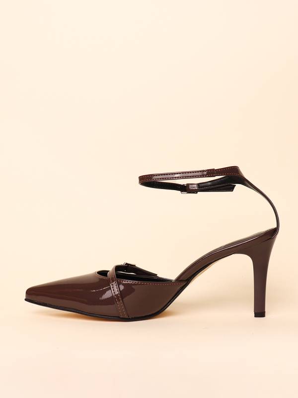 DOUBLE STRAP HEELS