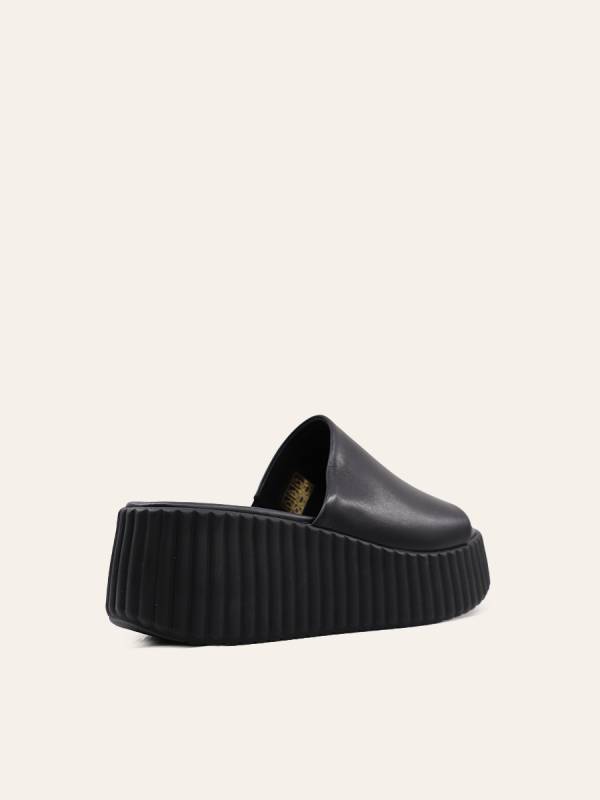 PLATFORM SLIDE SANDALS — 4