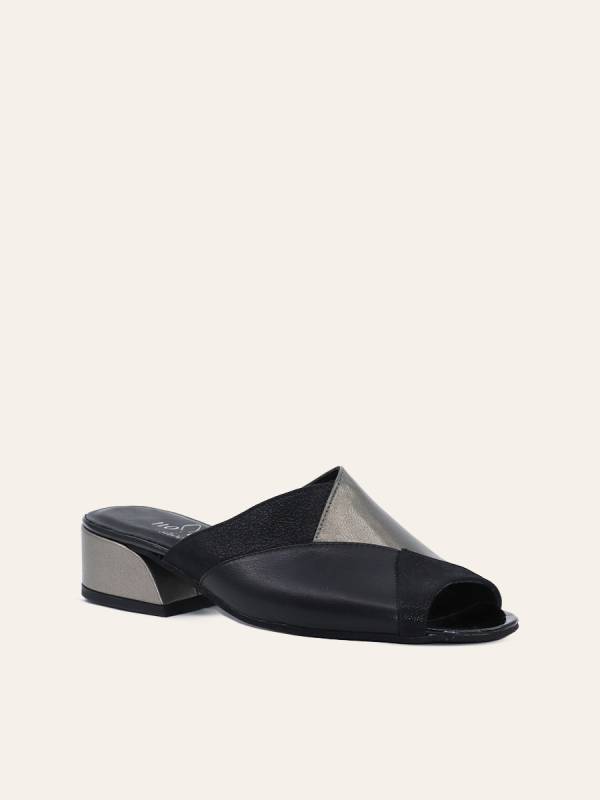 MINIMAL CONTRAST SLIDE HEELS — 3