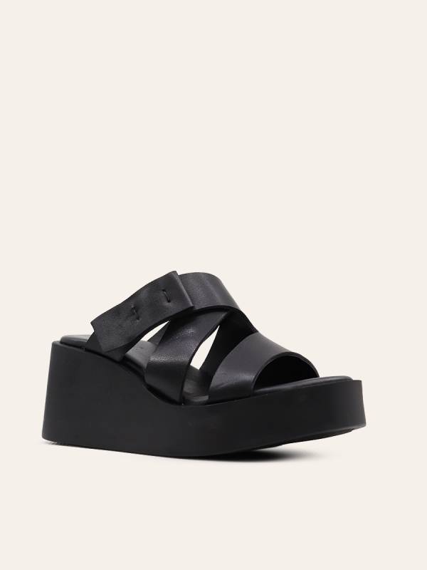 CROSS STRAP WEDGES — 3