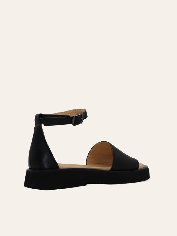 MINIMAL ANKLE STRAP SANDALS — 4