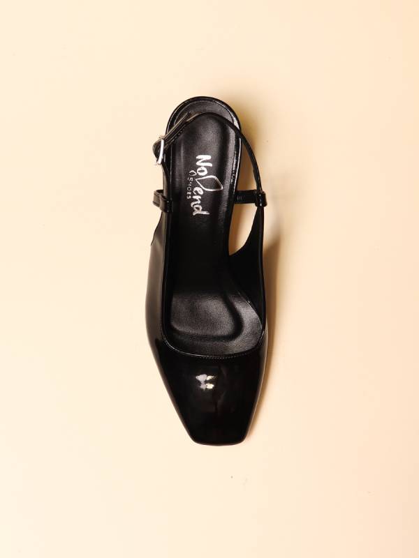 SQUARED SLING HEELS — 4